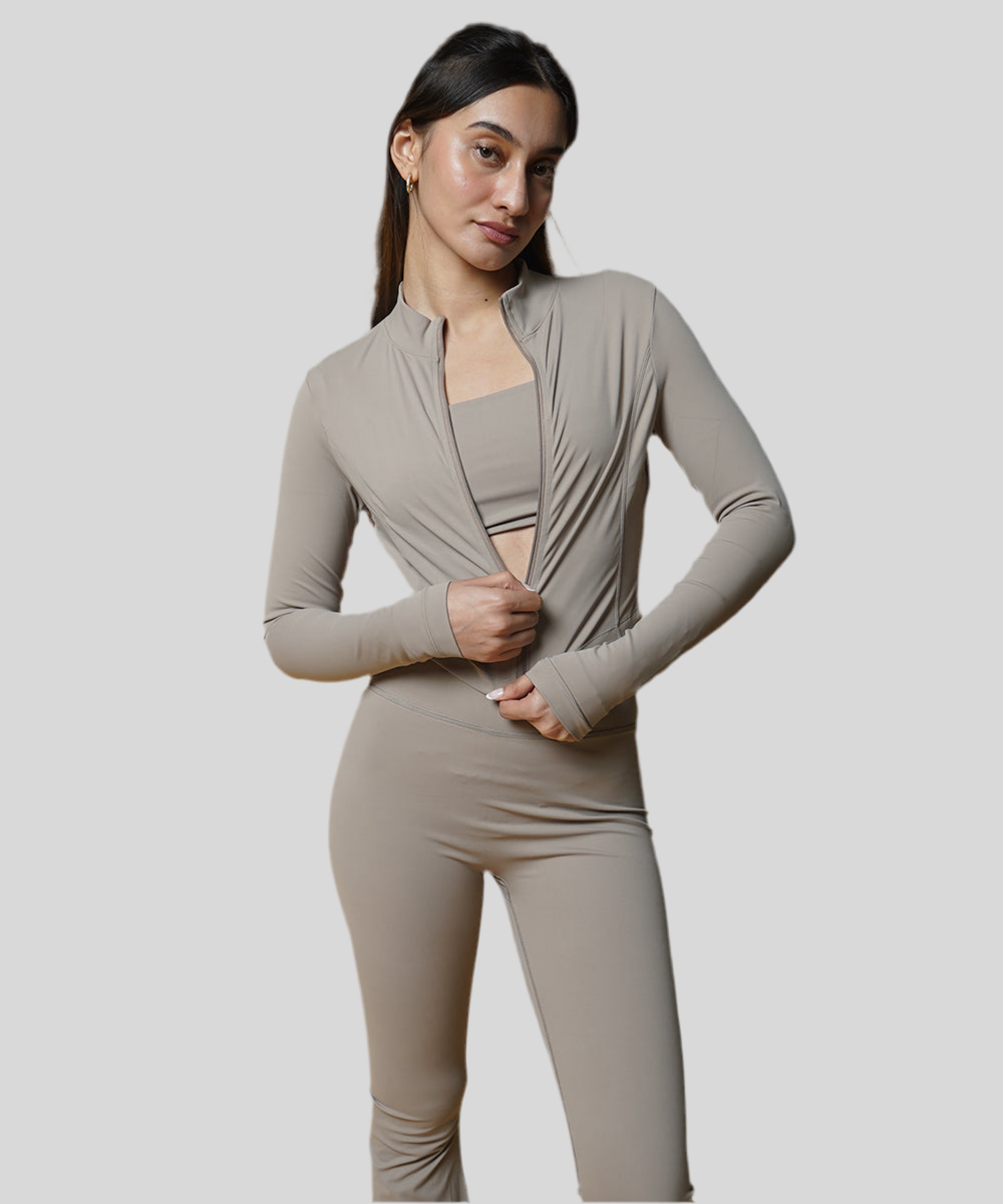 Jacket - Barely Brown