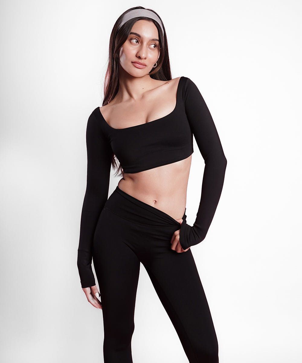 Full Sleeve Top - Classic Black