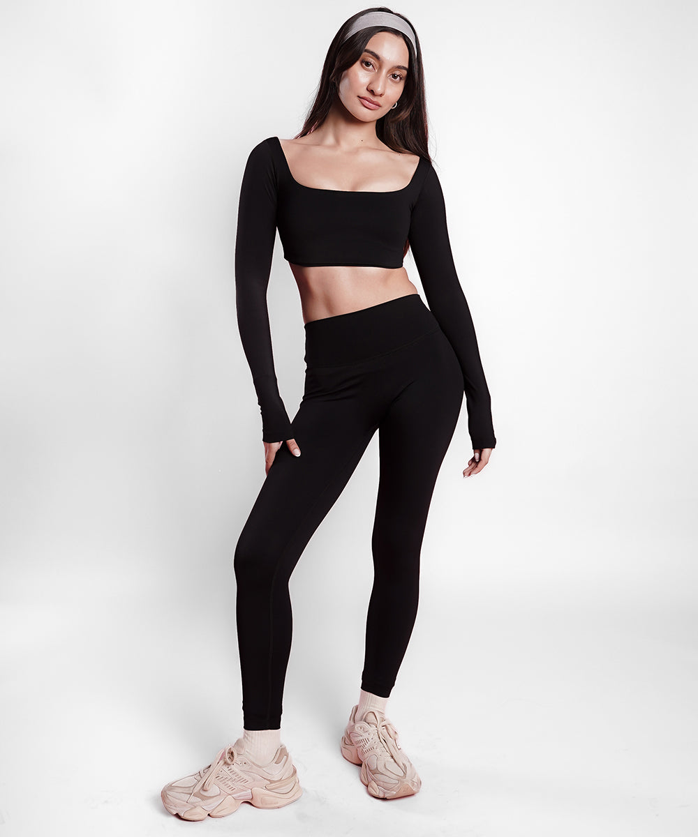 Full Sleeve Top - Classic Black