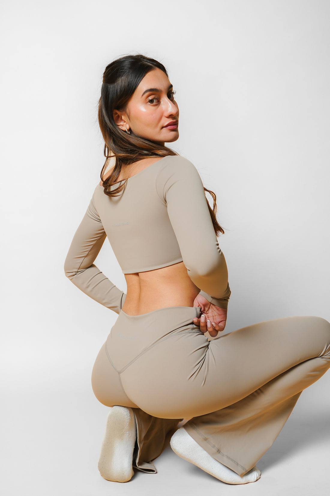 Flare Pant - Barely Brown