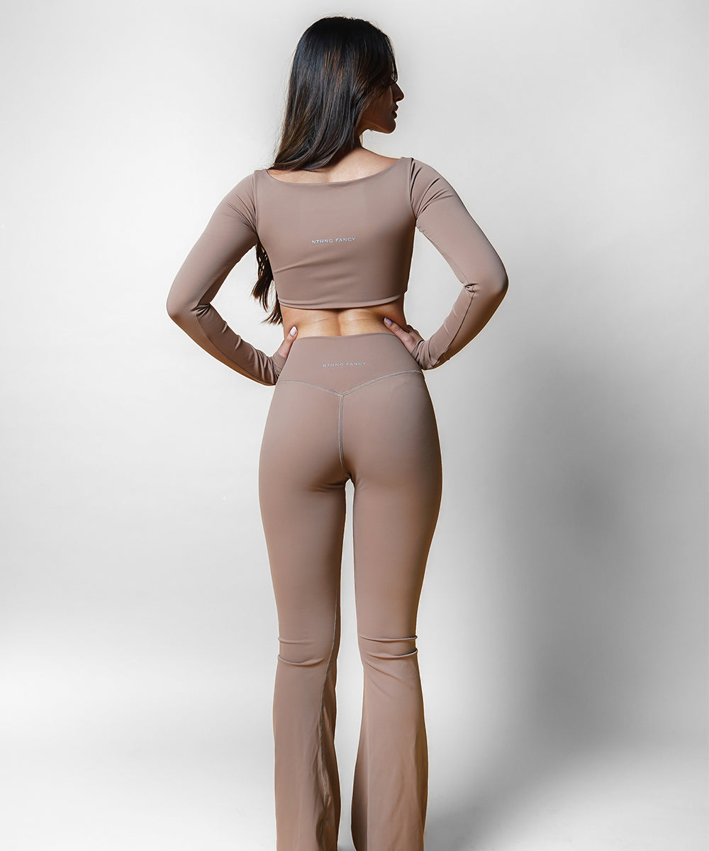 Full Sleeve Top - Hershal's Brown