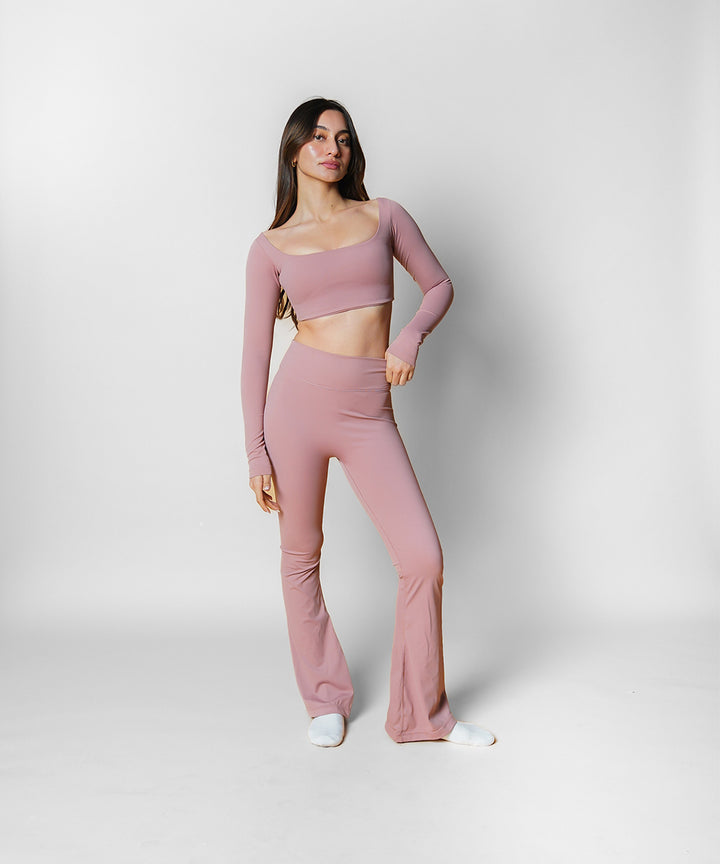 Flare Pant - Somewhat Mauve
