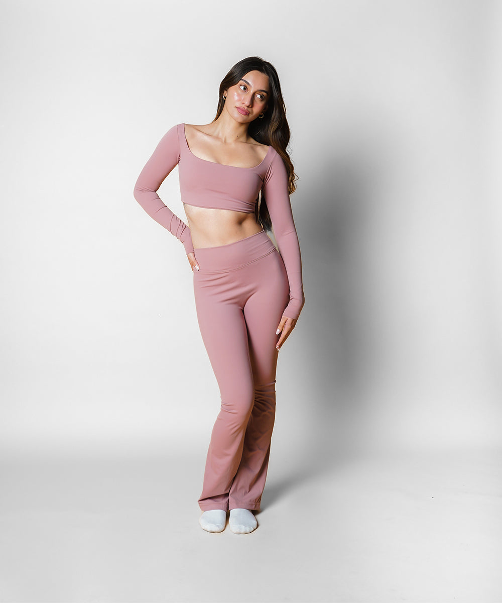 Flare Pant - Somewhat Mauve