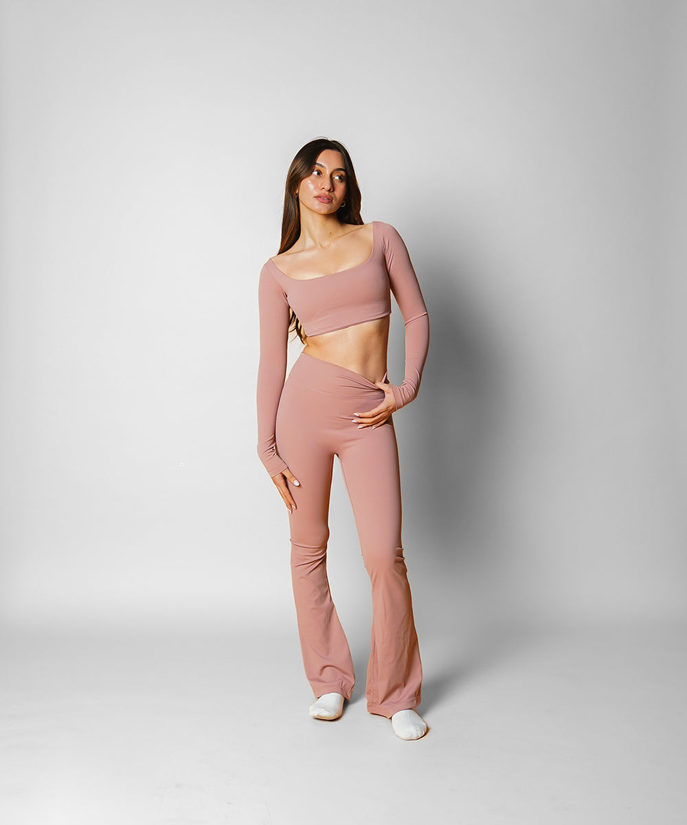 Flare Pant - Somewhat Mauve